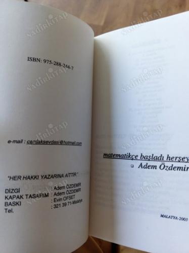 Matematikçe Başladı Herşey