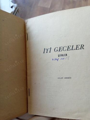 İYİ GECELER ŞİİRLER