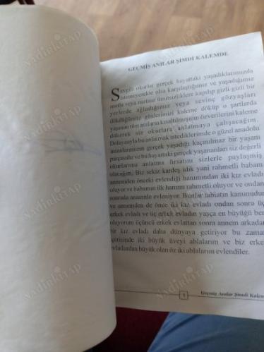 Geçmiş Anılar Şimdi Kalemde