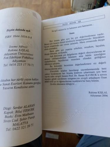 ZEYTİN DALINDA AŞK