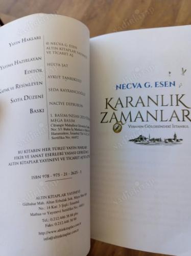 Karanlık Zamanlar Vebanın Gölgesinde İstanbul