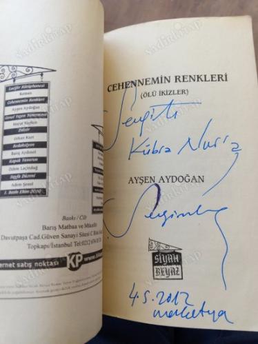 Cehennemin Renkleri (İMZALI İTHAFLI)