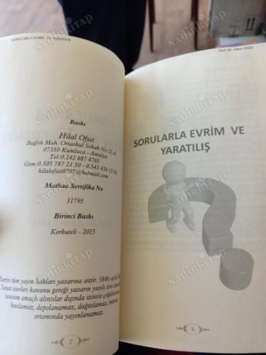 SORULARLA EVRİM VE YARATILIŞ