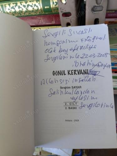 GÖNÜL KERVANI 2.CİLT İMZALI İTHAFLI