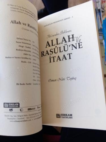 Müminden Beklenen Allah ve Rasulüne İtaat