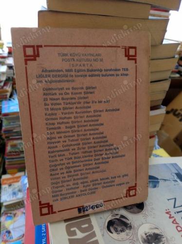 GÜNLER HAFTALAR AYLAR MEVSİMLER ŞİİRLERİ ANTOLOJİSİ