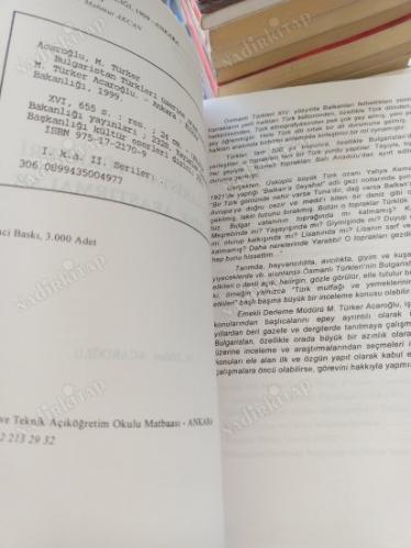 BULGARİSTAN TÜRKLERİ ÜZERİNE ARAŞTIRMALAR