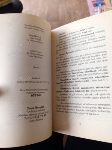 Misvak Adabı - Peygamber Efendimiz'in Sünnet-i Seniyyesi'ne Göre Ağız ve Diş Temizliğİ
