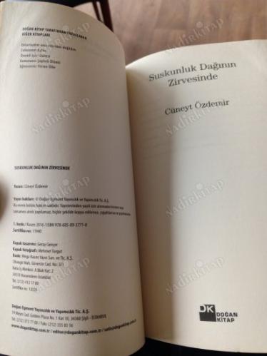 Suskunluk Dağının Zirvesinde