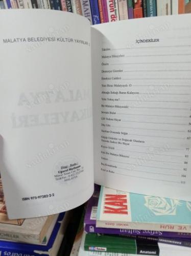 MALATYA HİKAYELERİ - MALATYA BELEDİYESİ KÜLTÜR YAYINLARI NO 5 - MALATYA KONULU HİKAYE YARIŞMASINDAN SEÇİLMİŞ 34 HİKAYE