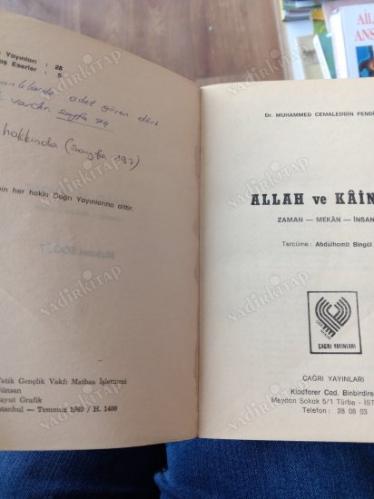 Allah ve Kainat (Zaman-Mekan-İnsan)
