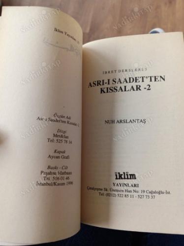 ASR ' I SAADET' TEN KISSALAR -2