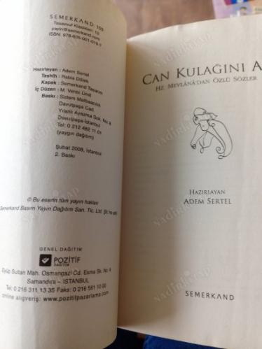 CAN KULAĞINI AÇ HZ MEVLANA'DAN ÖZLÜ SÖZLER