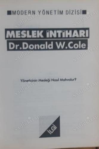 Meslek İntiharı