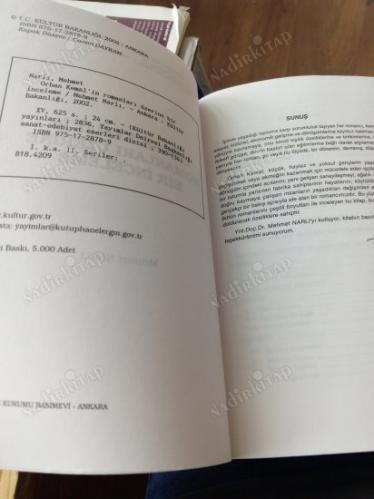 Orhan Kemal'in Romanları Üzerine Bir İnceleme