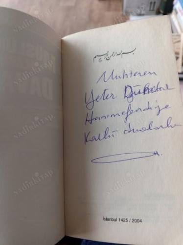 Müslüman Kalabilme Davası / İMZALI İTHAFLI
