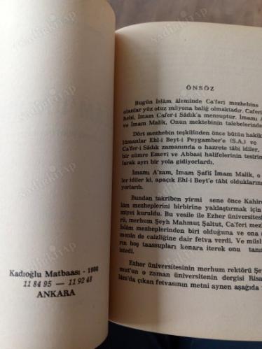 İSLÂM'DA ORUÇ (Caferi Fıkhına Göre) Ca'ferî - İmâmîyye - İsnâaşerîyye Şia Mezhebine Uygun
