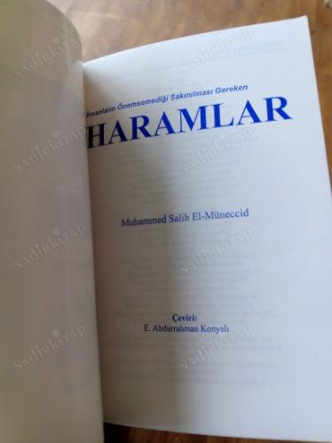 İnsanların Önemsemediği Sakınılması Gereken-HARAMLAR