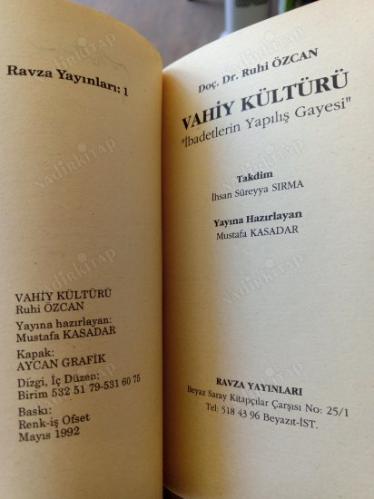 VAHİY KÜLTÜRÜ