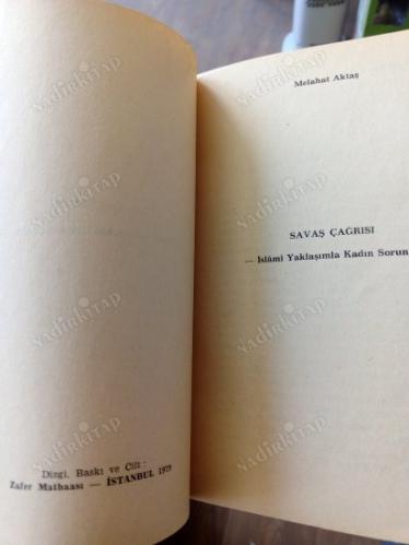 SAVAŞ ÇAĞRISI İSLAMİ BİR YAKLAŞIMLA KADIN