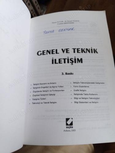 Genel ve Teknik İletişim