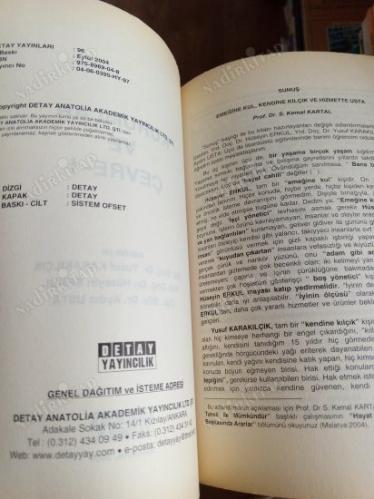 KURUMLAR VE ÇEVRE 1 - Yrd. Doç. Dr. Yusuf Karakılçık, Yrd. Doç. Dr. Hüseyin Erkul, Öğr. Gör. Dr. Aydın Usta