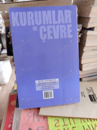 KURUMLAR VE ÇEVRE 1 - Yrd. Doç. Dr. Yusuf Karakılçık, Yrd. Doç. Dr. Hüseyin Erkul, Öğr. Gör. Dr. Aydın Usta