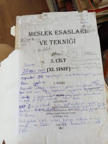MESLEK ESASLARI VE TEKNİĞİ 3. CİLT - HEMŞİRELİKTE TEMEL KAVRAMLAR, İLKELER VE BECERİLER