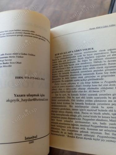 KURAN ALLAH'A GİDEN YOLDUR