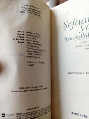 ŞEFAAT YA RESULALLAH