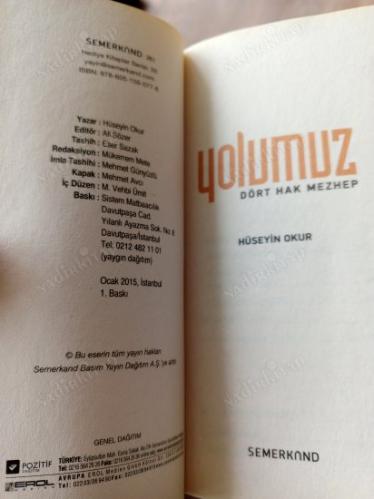 YOLUMUZ DÖRT HAK MEZHEP
