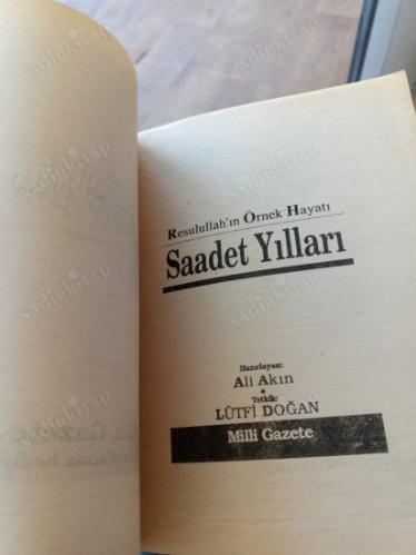 RESULULLAH'IN ÖRNEK HAYATI SAADET YILLARI 4