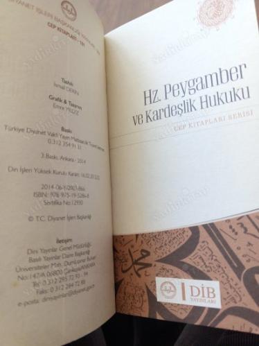 HZ. PEYGAMBER VE KARDEŞLİK HUKUKU