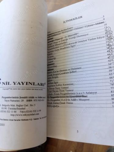 Peygamberimizin Şemaili Ahlak ve Adabı