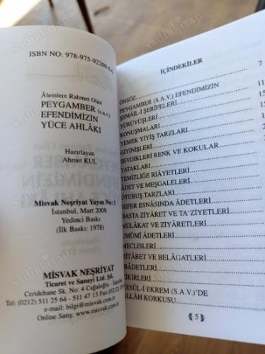 PEYGAMBER EFENDİMİZİN (S.A.V.) YÜCE AHLAKI