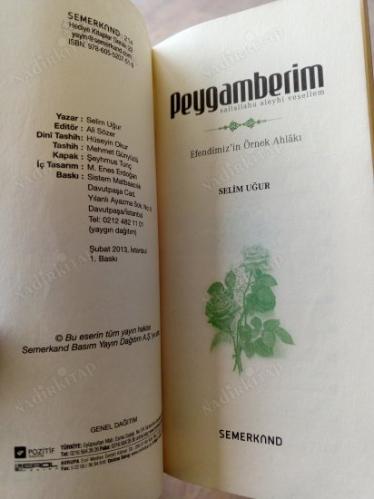 PEYGAMBERİM (S.A.V.)- EFENDİMİZİN ÖRNEK AHLAKI