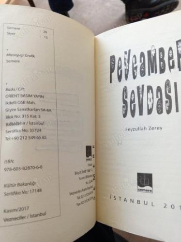 PEYGAMBER SEVDASI