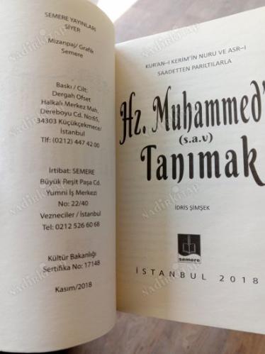 HZ. MUHAMMEDİ TANIMAK