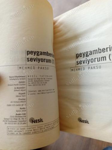 PEYGAMBERİMİ SEVİYORUM 1