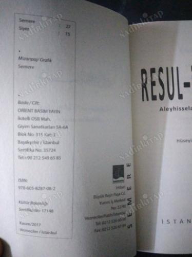 RESUL-İ EKREM - 4.KATEGORİ /YETİŞKİNLER İÇİN