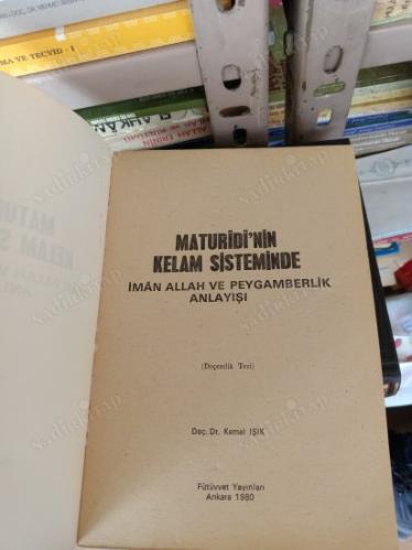 Maturidi'nin Kelam Sisteminde İman Allah ve Peygamberlik Anlayışı