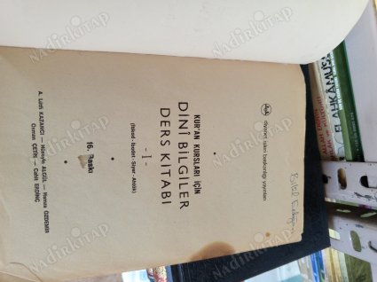 DİNİ BİLGİLER DERS KİTABI 1