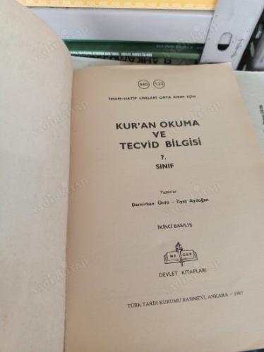 KUR'AN OKUMA VE TECVİD BİLGİSİ 7.SINIF