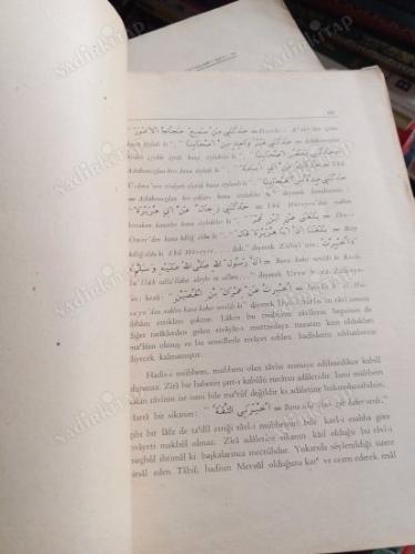 SAHİH-İ BUHARİ MUHTASARI TECRİD-İ SARİH TERCEMESİ 1. CİLT - CÜZ:5