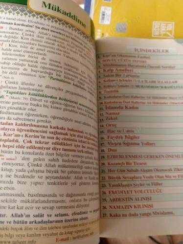 SON ÜÇ CÜZÜN TEFSİRİ-TEMEL DİNİ BİLGİLER