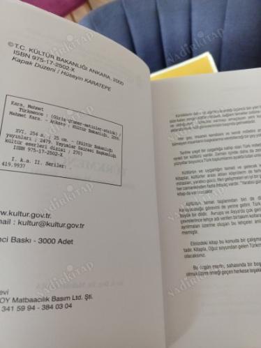 Türkmence Giriş - Gramer - Metinler - Sözlük