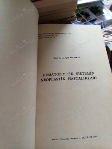 Hematopoetik Sistemin Neoplastik Hastalıkları