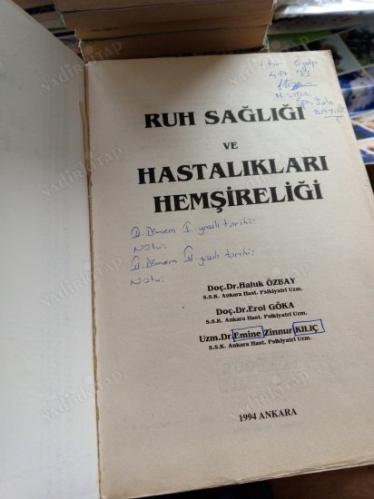Ruh Sağlığı ve Hastalıkları Hemşireliği
