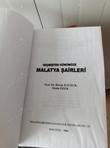 GEÇMİŞTEN GÜNÜMÜZE MALATYA ŞAİRLERİ