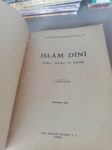 İSLAM DİNİ İTİKAT, İBADET, AHLAK